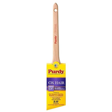 Purdy 2" Angle Sash Ox Hair Bristle, Paint Brush 144296020